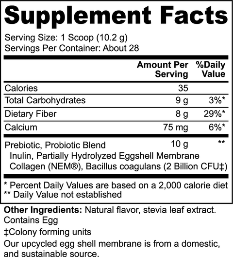 Collagen Peptides supplement facts